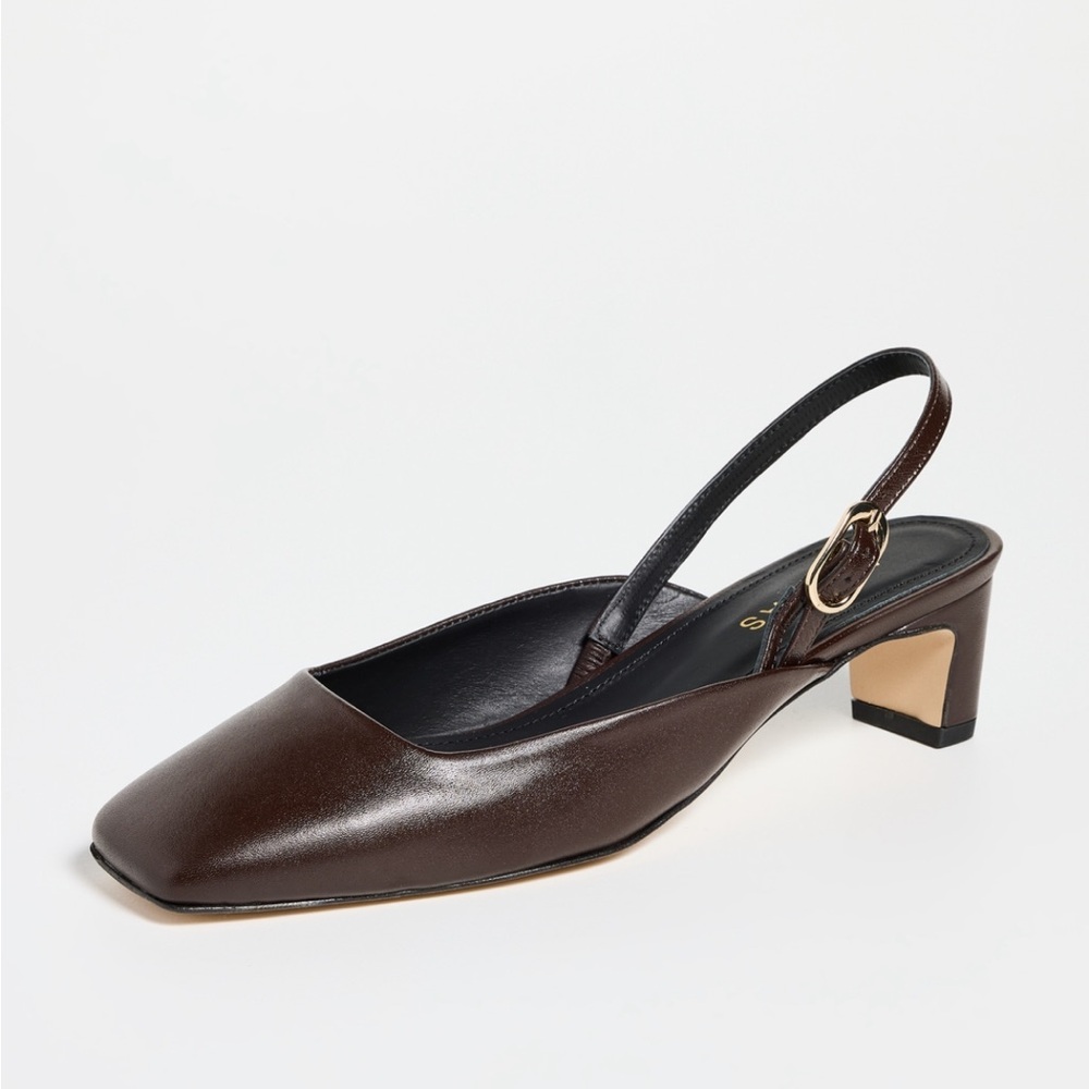 ALOHAS Brown Lindy Pumps NEW IN BOX